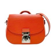 Louis Vuitton Vintage Pre-owned Laeder louis-vuitton-vskor Orange, Dam