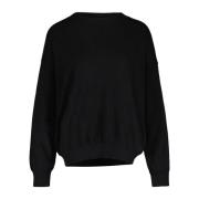 Replay Elegant Oversized Båtringad Tröja Black, Dam