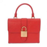 Louis Vuitton Vintage Pre-owned Laeder handvskor Red, Dam