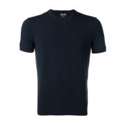 Giorgio Armani Blå T-shirt med Armani brodyr Blue, Herr