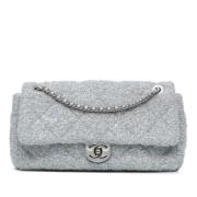 Chanel Vintage Pre-owned Laeder chanel-vskor Gray, Dam