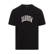 Barrow Vintage Oversized T-shirt med bokstavstryck och smiletryck Blac...