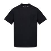 Versace Jeans Couture T-shirt med logotyp Black, Herr