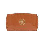 Chanel Vintage Pre-owned Laeder plnbcker Orange, Dam