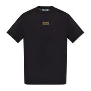 Versace Jeans Couture T-shirt med logotyp Black, Herr