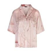 Kiton Silke Rosa Elegant Halsduk Pink, Dam