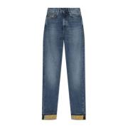 Versace Mönstrade jeans Blue, Herr