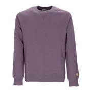 Carhartt Wip Misty Thistle/Gold Crewneck Sweatshirt Purple, Herr