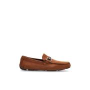 Salvatore Ferragamo Loafers Front Brown, Herr