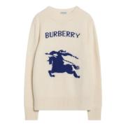 Burberry Rundhalsad T-shirt Beige, Dam