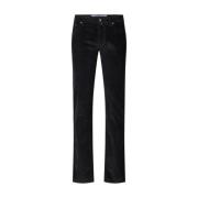 Jacob Cohën Slim Fit Cordbyxor 5-Ficka Stil Black, Herr