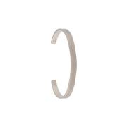 Maison Margiela Minimalistiskt Silverarmband Gray, Herr