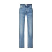 Ami Paris Klassiska Straight Leg Jeans Blue, Herr