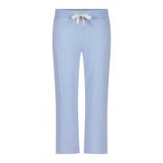 Juvia Ekologisk Bomull Avslappnad Sweatpants Merle Blue, Dam