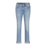 Rag & Bone Klassiska Slim-Fit Jeans 5-Ficka Stil Blue, Dam