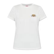 Kenzo T-shirt med tiger motiv White, Dam