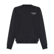 AllSaints Underground sweatshirt med logotyp Black, Herr