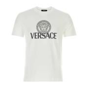 Versace Klassisk Vit Bomull T-shirt White, Herr