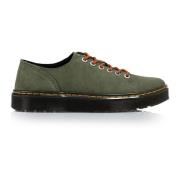 Dr. Martens Khaki Grön Mocka Snörskor Green, Dam