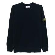 Stone Island Stilig V0020 Maglia Skjorta Blue, Herr