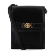 Versace Medusa Biggie Crossbody Väska i Svart Black, Herr