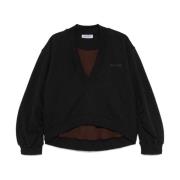 The Attico Nero Sweatshirt Damkläder Black, Dam