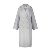 Loulou Studio Oversize Cashmere Wool Coat Gray, Dam