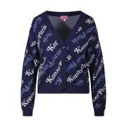 Kenzo Blå Verdy Cardigan Blue, Dam