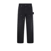 Golden Goose Painter Pant Marley Black, Herr