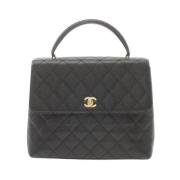 Chanel Vintage Pre-owned Laeder chanel-vskor Black, Dam