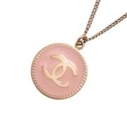 Chanel Vintage Pre-owned Metall chanel-smycken Pink, Dam