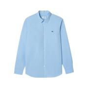 Lacoste Slim Fit Skjorta Blue, Herr