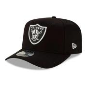 New Era Svart Raiders Team Stretch Keps Black, Herr