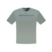 North Sails Grön Bomull T-shirt Green, Herr