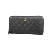 Chanel Vintage Pre-owned Laeder plnbcker Black, Dam