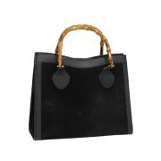 Gucci Vintage Pre-owned Mocka handvskor Black, Dam