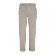 Brunello Cucinelli Snygga Jeans för Män Gray, Herr