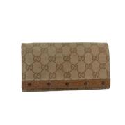 Gucci Vintage Pre-owned Canvas plnbcker Beige, Dam