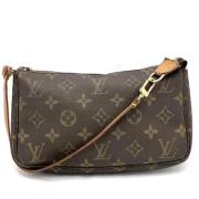 Louis Vuitton Vintage Pre-owned Canvas louis-vuitton-vskor Brown, Dam