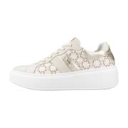 Nerogiardini Snörade sportiga sneakers Beige, Dam