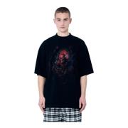 Vetements Death Metal Print Kortärmad T-shirt Black, Herr