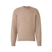 Jacquemus Stilren Stickad Pullover Sweater Brown, Herr