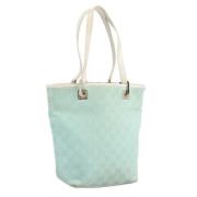 Gucci Vintage Pre-owned Canvas totevskor Blue, Dam