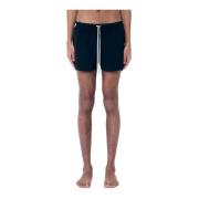 Rick Owens Mesh Boxer Swimshorts Black, Herr