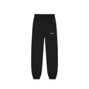 Represent Bomullssweatpants med elastisk midja Black, Herr