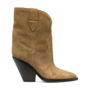 Isabel Marant Sandbruna Ankelboots Brown, Dam