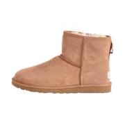 UGG Klassiska Mini Fårskinnstövlar Beige, Herr