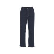 Dsquared2 Blå Boston Regular Fit Dam Jeans Blue, Dam