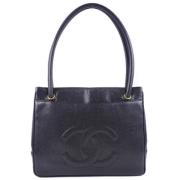 Chanel Vintage Pre-owned Laeder handvskor Black, Dam