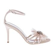 Giuseppe Zanotti Rosa & Lila Gardenia Blommiga Skor Pink, Dam